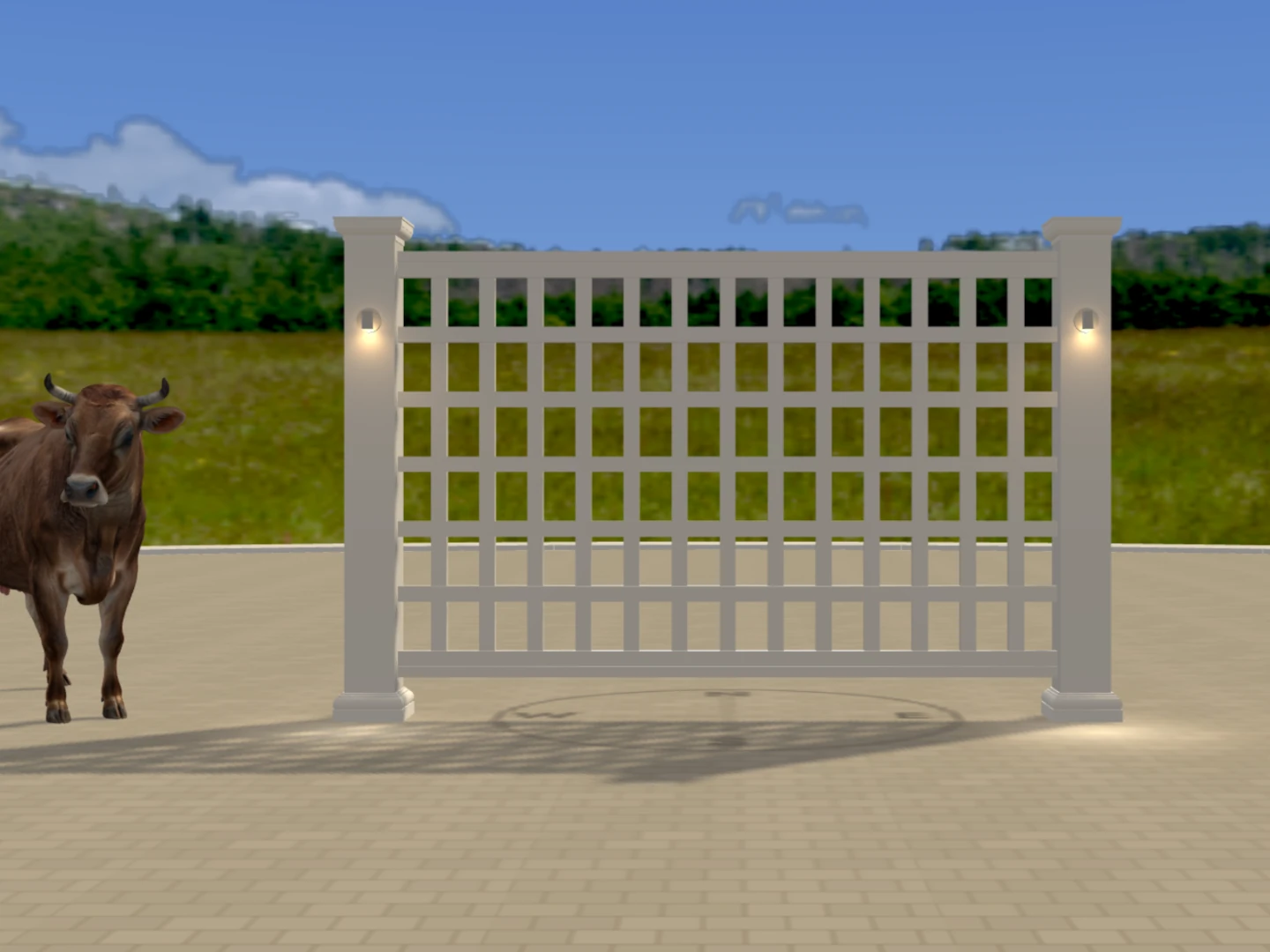 Lattice 3D Pergola Builder screenshot
